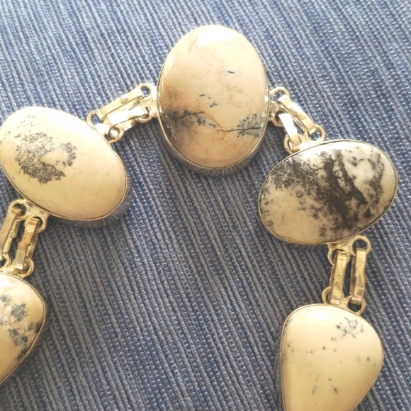 Bracelet,  handmade natural gemstone & 925silver - Picture 4 of 6